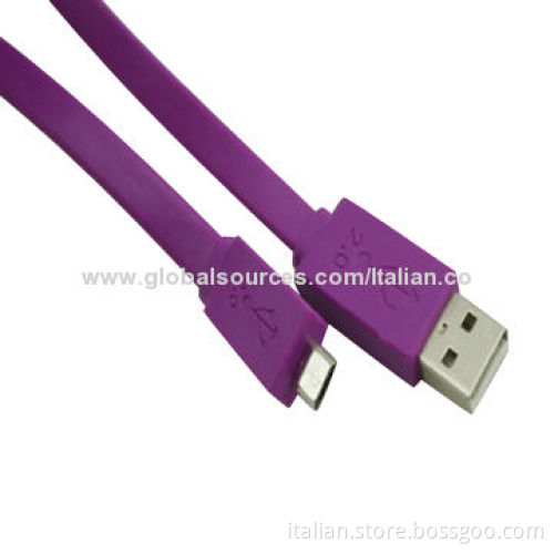 High-speed Wholesale USB2.0 Cable, Easy to Carry, Plug-and-play Function